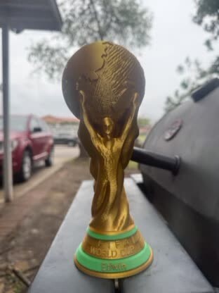 Custom World Cup trophy print